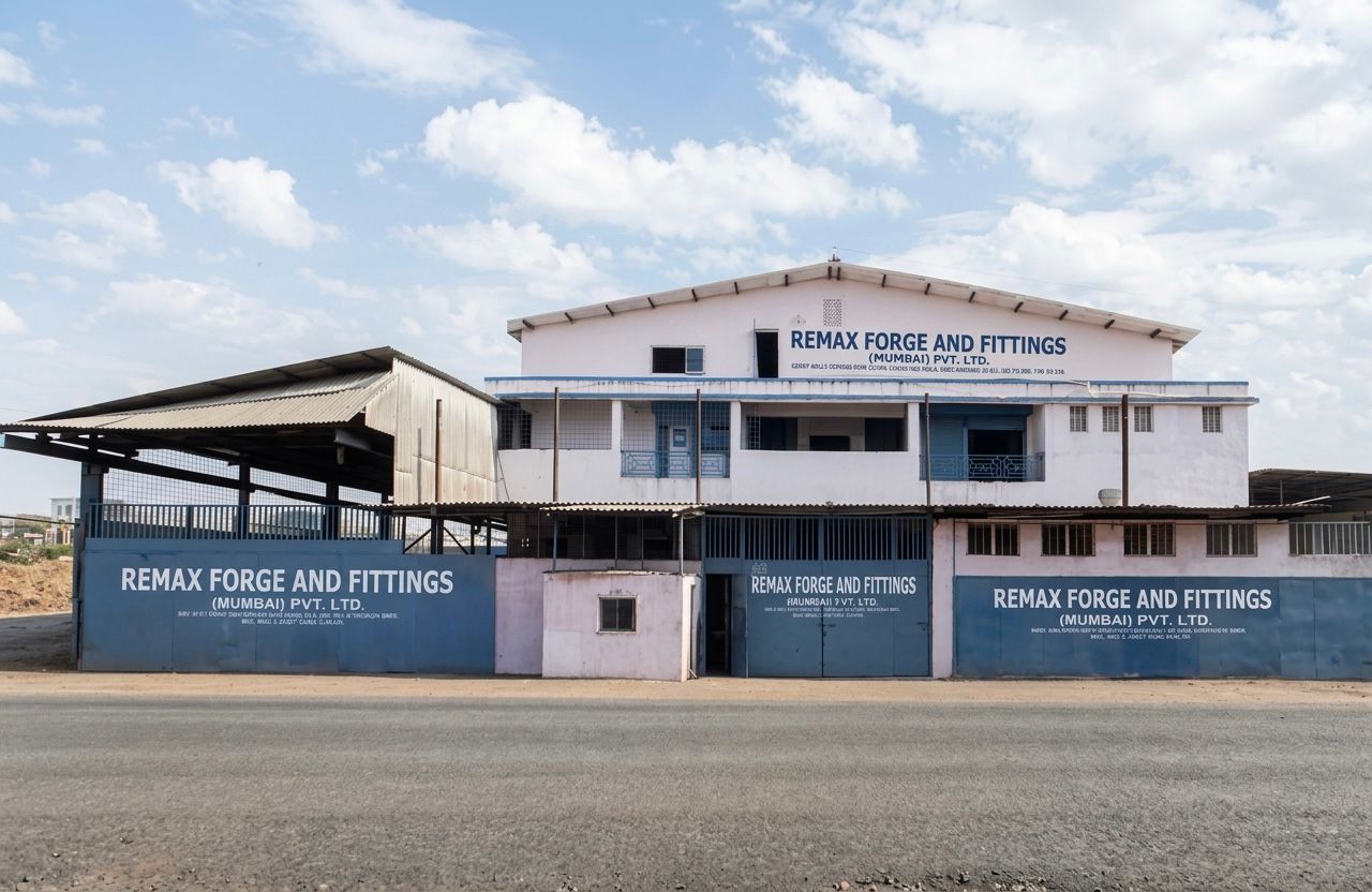 Remax Forge & Fittings state-of-the-art manufacturing unit and warehouse facility supplying high-pressure forged components to Kharagpur’s diverse industrial corridors. Remax Forge & Fittings state-of-the-art manufacturing unit and warehouse facility supplying high-pressure forged components to Kharagpur’s diverse industrial corridors.